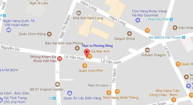 Đổ mực máy in tại Lê Văn Hưu