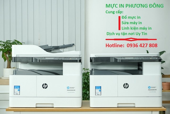 đổ mực máy in hp m438nda