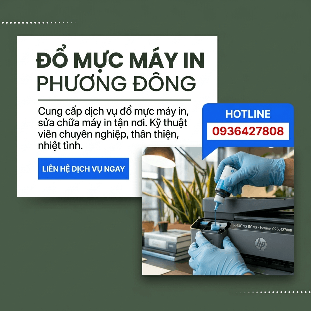 Đổ mực máy in tại Nguyễn Công Trứ 