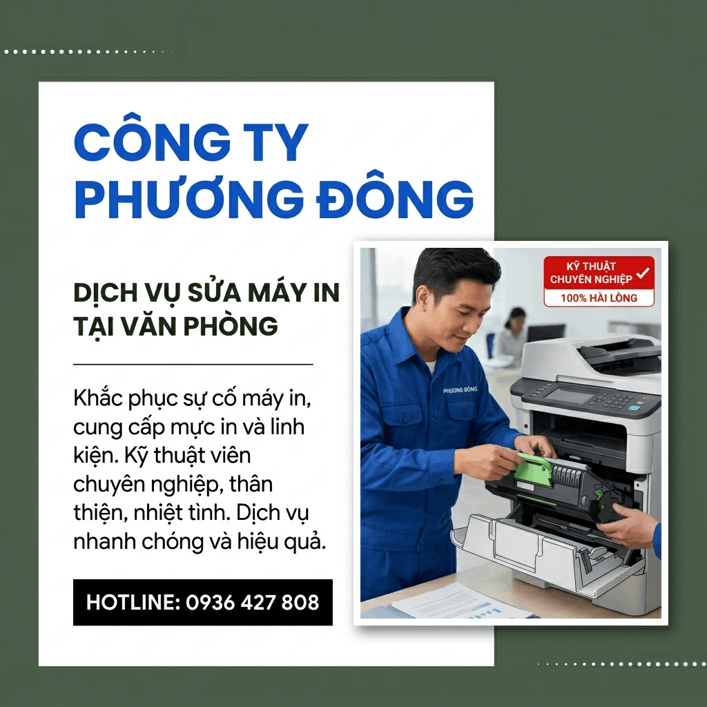 Sửa máy in tại phố Bạch Đằng Hà Nội