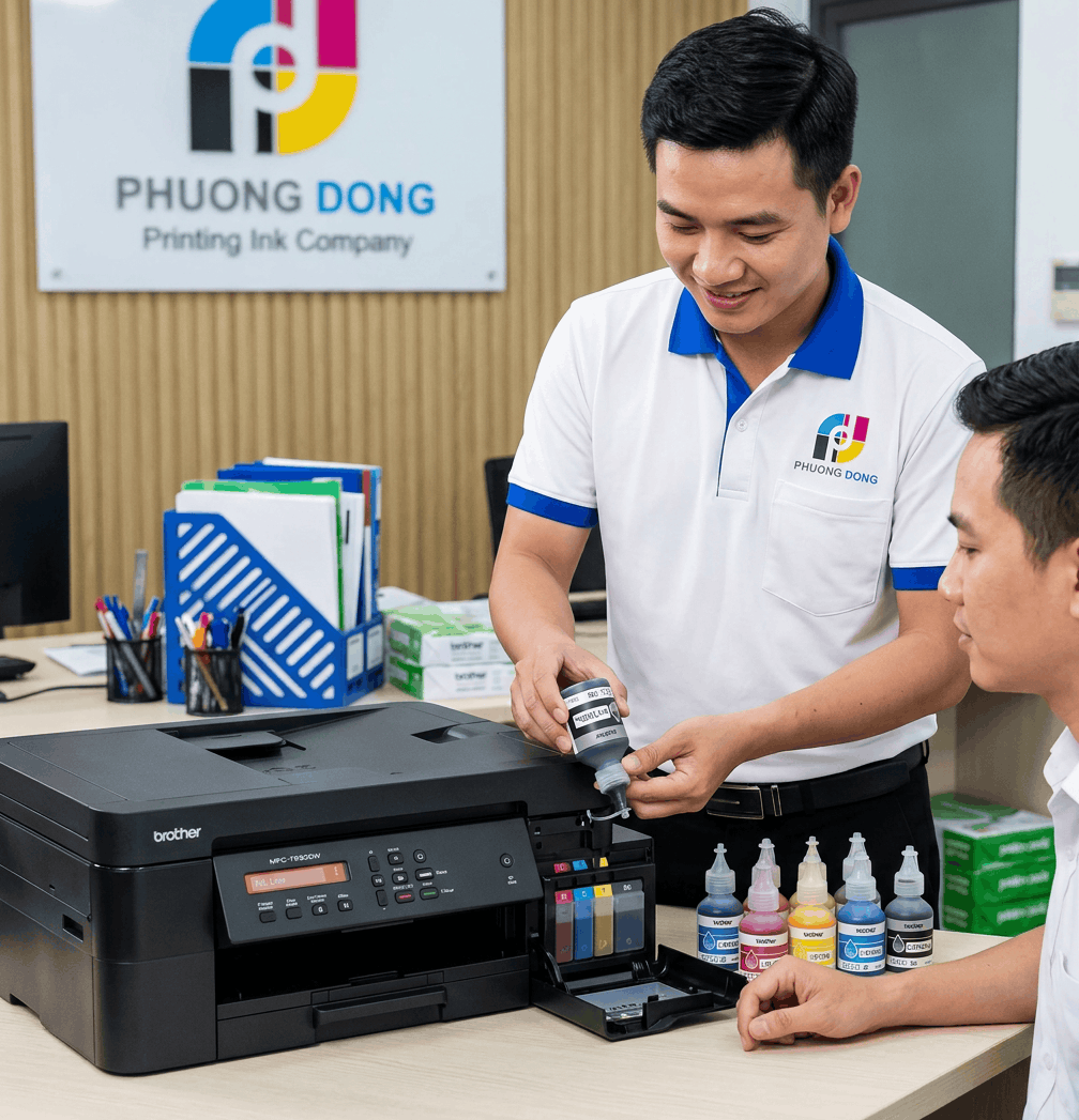 Đổ Mực Máy In Brother MFC-T930DW 