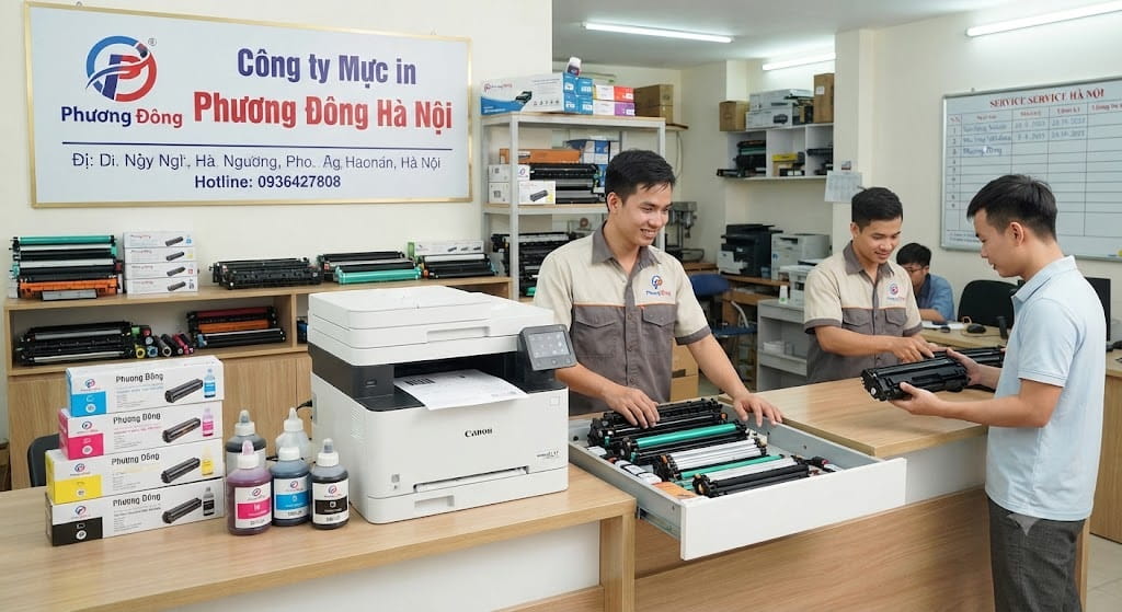 Đổ Mực Máy In Tại Hà Nội Địa Chỉ Phúc Diễn