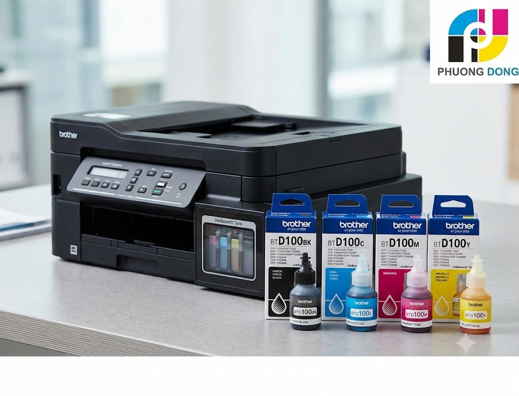 Đổ Mực Máy In Brother DCP-T730DW