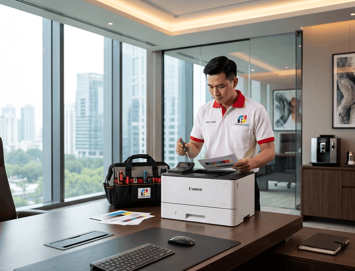 Sửa máy in tại Hà Nội Phố Linh Lang